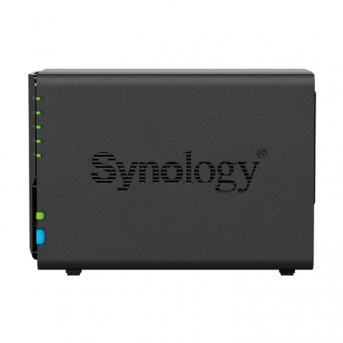 NAS SYNOLOGY DS224+ 2 BAHIAS ETHERNET J4125 PRETO
