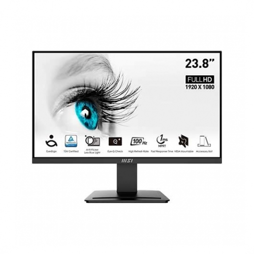 MONITOR LED 23.8"MONITOR MSI PRO MP2412 PRETO