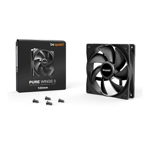 VENTILADOR 120X120 BE QUIET PURE WINGS 3 BL104
