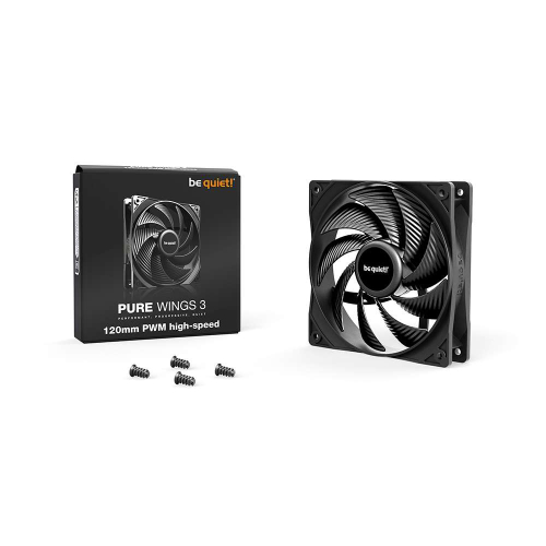 VENTILADOR 120X120 BE QUIET PURE WINGS 3 PWM HIG-SPEED
