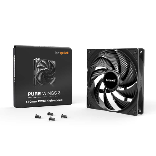 VENTILADOR 140X140 BE QUIET PURE WINGS 3 PWM HIGH SPEED
