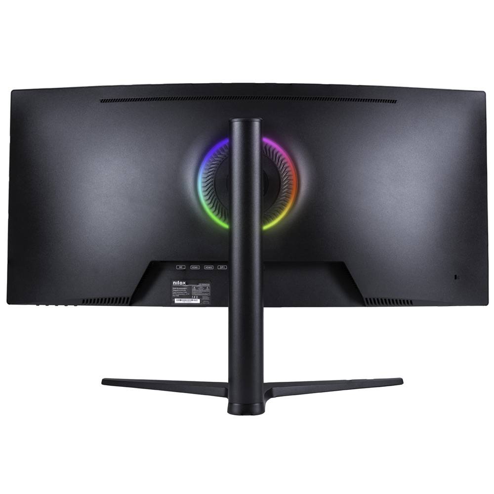 MONITOR GAMING 34” NILOX NXM344KD11,UltraWide,4K,144Hz,2 HDMI,2 DP,1ms,Multimedia,CURVO