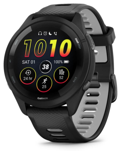 Smartwatch Garmin Forerunner 265 Preto/Cinzento