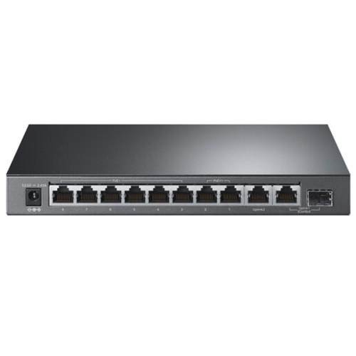 TP-LINK SWITCH 10 PORTAS 1000 DESKTOP COM 6 X POE+ E 2 X POE ++
