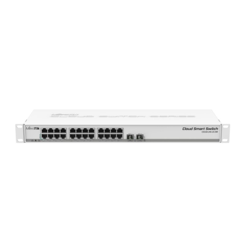 SWITCH 24 PTOS MIKROTIK CSS326-24G-2S+RM