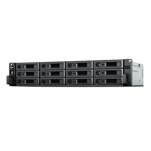 NAS 12 bahías Rack - AMD Ryzen V1780B 4 núcleos 3.35GHz,8 GB DDR4 ECC UDIMM (max 32GB)