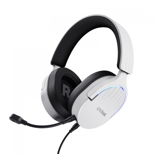 Headset TRUST GXT490W FAYZO 7.1 USB,white