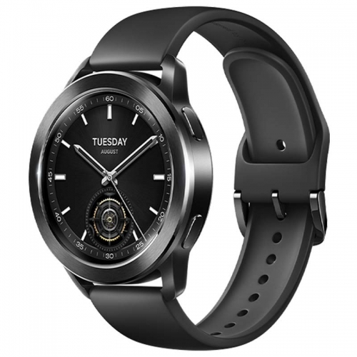 Xiaomi Watch S3 Bluetooth Preto - Smartwatch com GPS e NFC