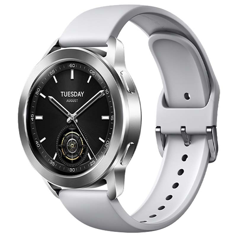 Xiaomi Watch S3 Bluetooth Prateado - Smartwatch com GPS