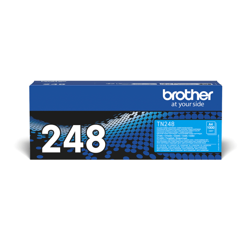 Toner BROTHER TN248C Ciano 1K - HL3220,3240,8230,8240, DCPL3520,3560,MFCL3740,3760,8340,8390