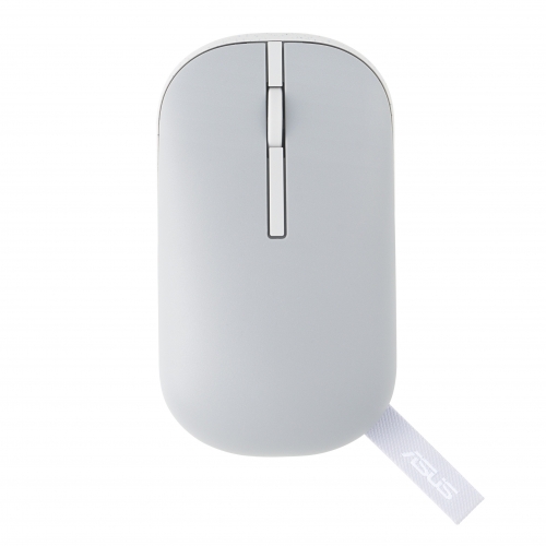 ASUS MD100 WIRELESS OPTICAL MOUSE 1600 DPI 2 BUTTONS BT FREQUENCY 2.4 GHZ GREY
