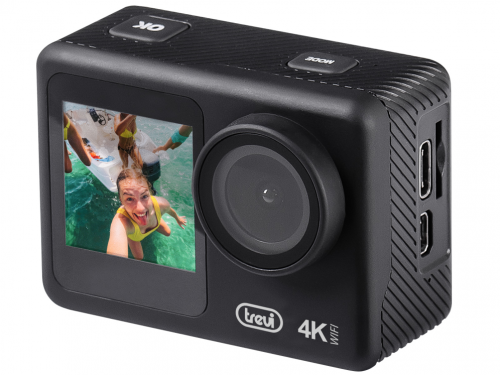 CÂMARA DESPORTIVA 4K WI-FI COM CARCAÇA SUBAQUÁTICA 30M TREVI GO 2550 4K