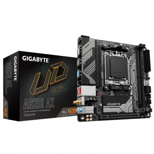 MOTHERBOARD GIGABYTE A620I AX AM5 MITX 2XDDR5