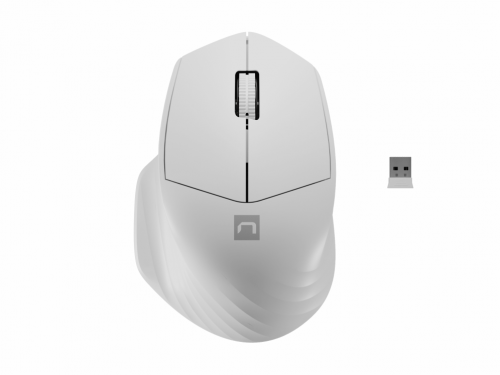 RATO NATEC SISKIN 2 1600 DPI BLUETOOTH 5.0 + 2.4GHZ BRANCO