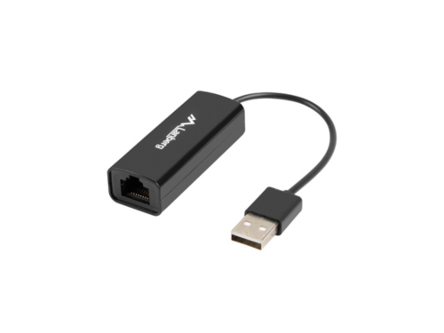 Lanberg NC-0100-01,Negro,20 g,1 pieza(s),10 Gbit/s,0,15 m