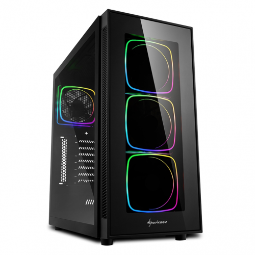 CAIXA SHARKOON TG6 ATX 2XUSB3.0 2XUSB2.0 RGB