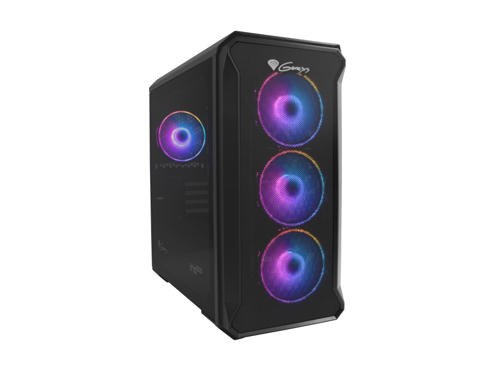 Caixa Gaming GENESIS IRID 503 ARGB M-ATX MINICaixa