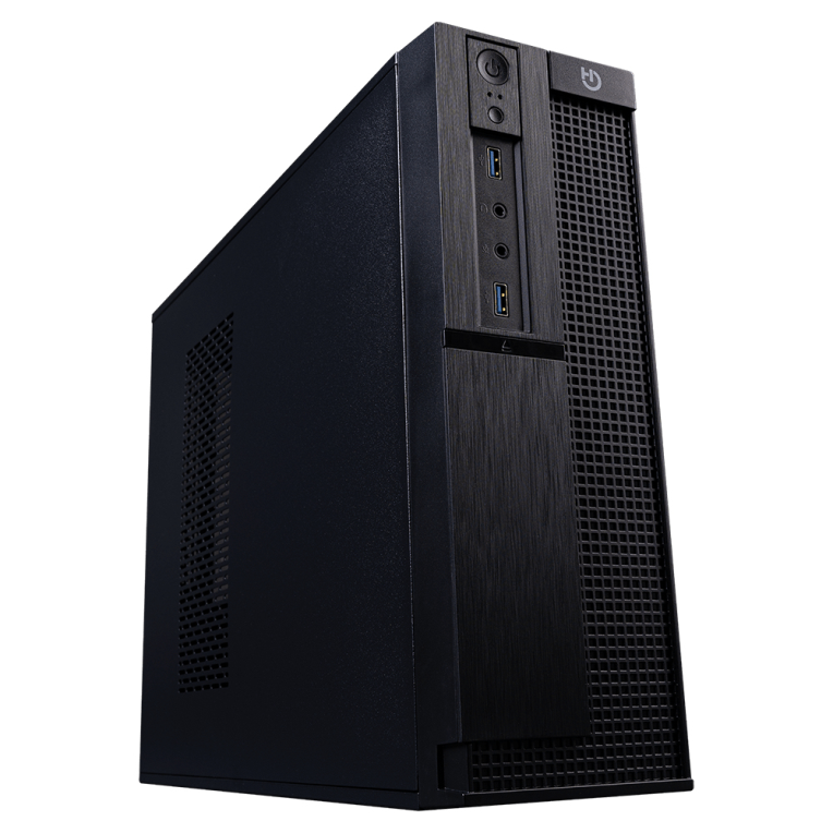 Caixa SLIM M-ATX HIDITEC SLM30 PSU 2x USB3.0 + CARD READER