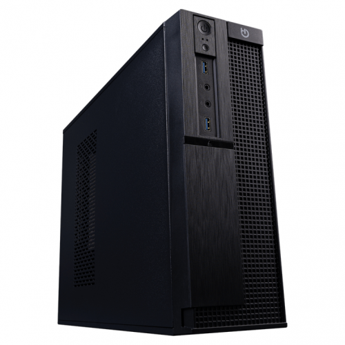 CAIXA SLIM MATX HIDITEC SLM30 PSU 2x USB3.0 + CARD READER
