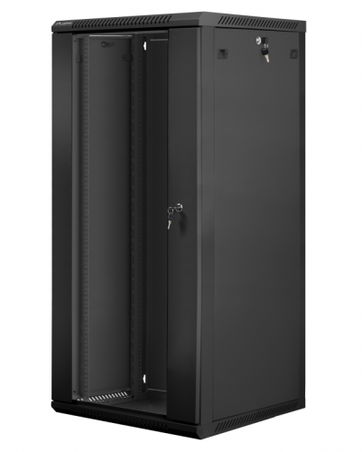 ARMARIO LANBERG MURAL RACK 19"27U/600X600 FLAT PACK V2 PRETO