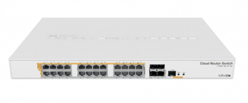 Mikrotik CRS328-24P-4S+RM,gerenciado,L2/L3,Gigabit Ethernet (10/100/1000),Power over Ethernet (PoE),montável em rack,1U