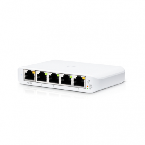 SWITCH UBIQUITI USW-FLEX-MINI UNIFI SWITCH FLEX MINI 5 PORTAS PACK 5 UND