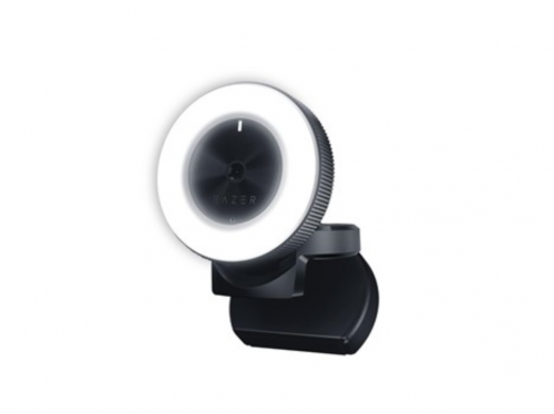 Webcam Razer Kiyo - Full HD - Foco automático - Iluminação - Preto