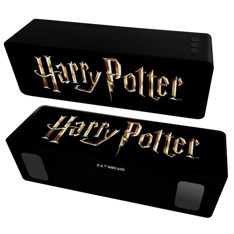 Coluna de Som Portátil Sem Fios Estéreo 2.1 Bluetooth 10W Harry Potter