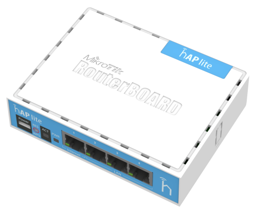 MikroTik RB941-2nD hAP Lite 4x10-100 2.4GHz L4