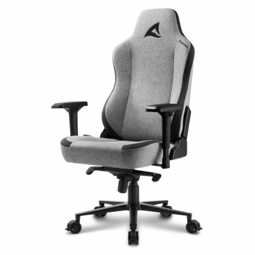 Cadeira Gaming SHARKOON SKILLER SGS40 FABRIC Preto/ CINZA 160º