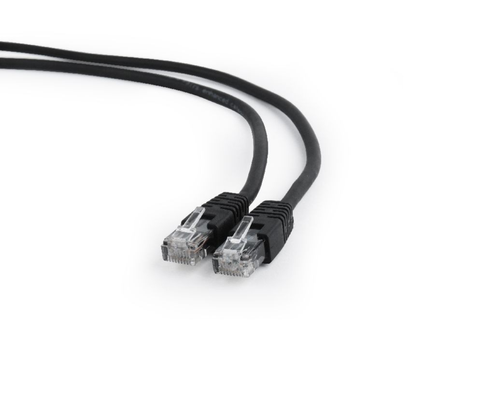 Cabo de Rede Gembird Cat.6 UTP de 1 m,Preto