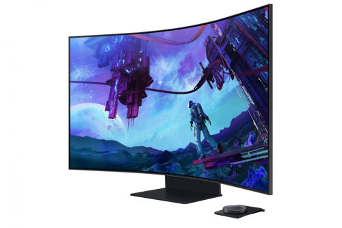 MONITOR MONITOR SAMSUNG ODYSSEY 55""4K Ultra HD LED 165 Hz 1ms Preto