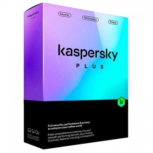 Kaspersky Plus Antivirus - 10 Dispositivos - 1 Ano