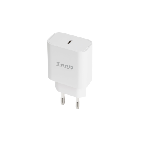 CARREGADOR TOOQ DE PAREDE USB-C PD3.0 20W BLANCO