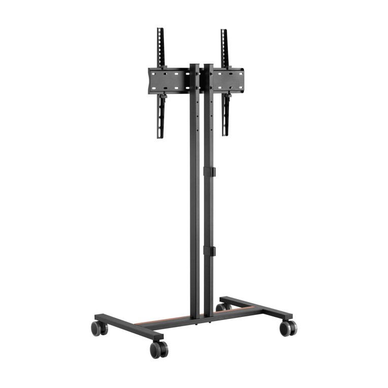 Suporte de chão Aisens Eco com rodas para monitor/TV 35 kg de 32"a 55"- Preto