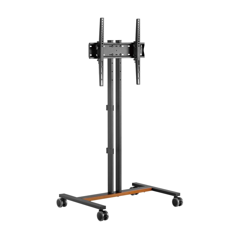 Suporte de chão Aisens Eco com rodas para monitor/TV 35 kg de 32"a 55"- Preto