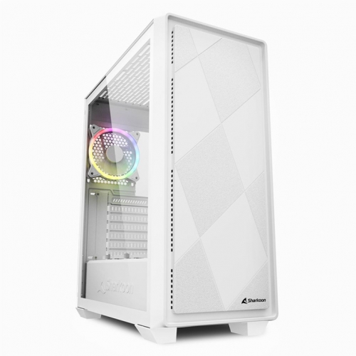 CAIXA SHARKOON ATX MIDI VS8 RGB BLANCA