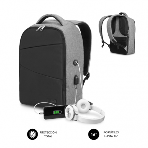 MOCHILA SUBBLIM SECURE V2 AP ANTITHEFT BACKPACK 16"BLACK