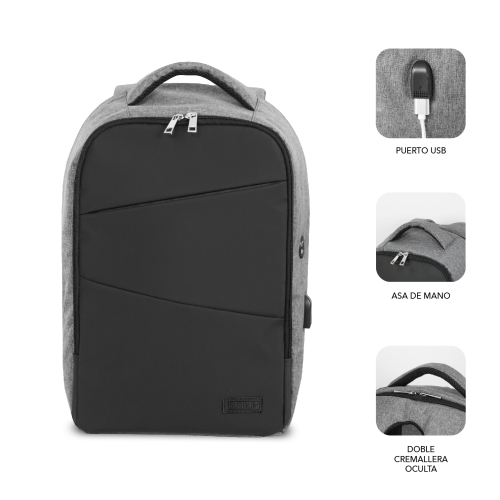 MOCHILA SUBBLIM SECURE V2 AP ANTITHEFT BACKPACK 16"BLACK