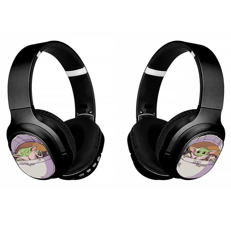 Auscultadores Stereo Nalambicos Com MICRO BABY YODA 003 STAR WARS Preto