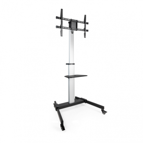 Suporte de chão para TV Tooq com rodas HORIZ/VERT "Hera"37-86"- Preto