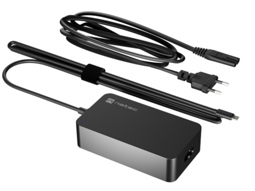 CARREGADOR NATEC GRAYLING USB-C 45W PARA PORTÁTEIS,TABLETS,SMARTPHONES