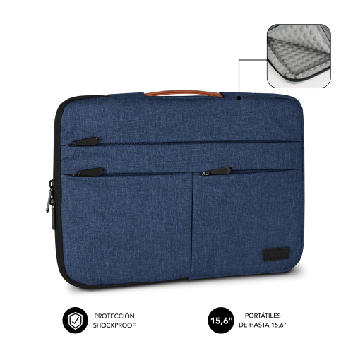 CAPA PORTATIL SUBBLIM AIR PADDING 360 SLEEVE 15,6"BLUE