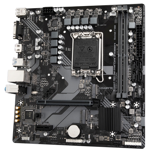 MOTHERBOARD GIGABYTE B760M H 1700 MATX 2XDDR4