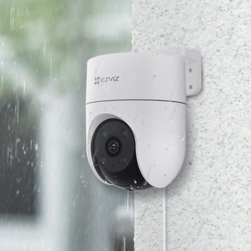CÂMERA IP EXTERIOR EZVIZ COLOR VISÃO NOTURNA PAN TILT COM DETECÇÃO HUMANA AI