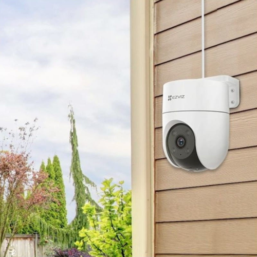 CÂMERA IP EXTERIOR EZVIZ COLOR VISÃO NOTURNA PAN TILT COM DETECÇÃO HUMANA AI