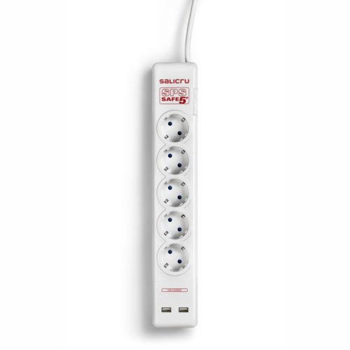 RÉGUA SALICRU SAFE 5+ CON 2 USB