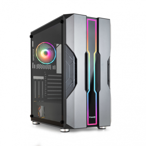 CAIXA SEMITORRE GAMING TQGCC103-B "NIGHTCITY"PRETO