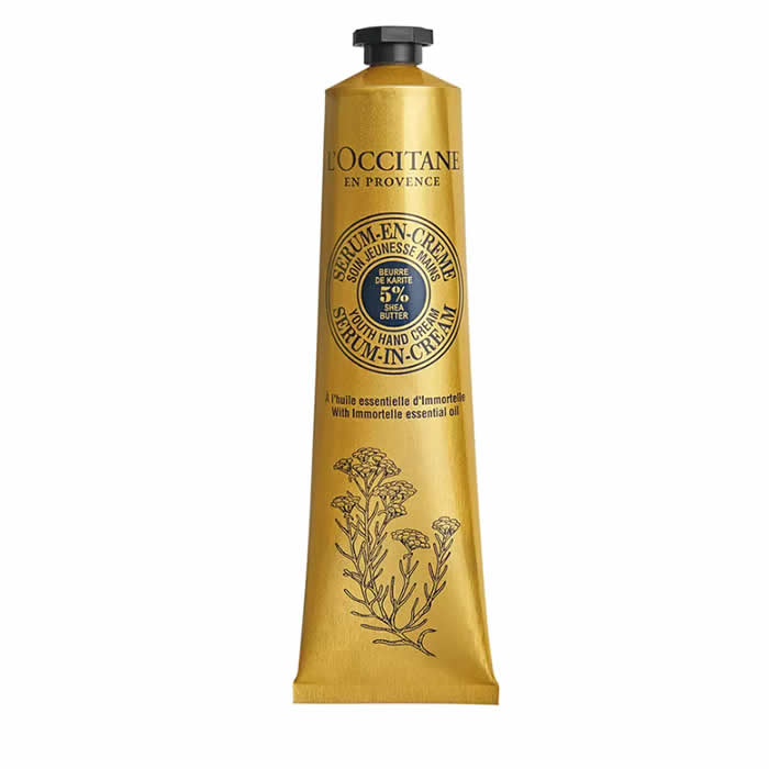 L'occitane Immortelle Sérum em Creme Juventude das Mãos Karité 75ml