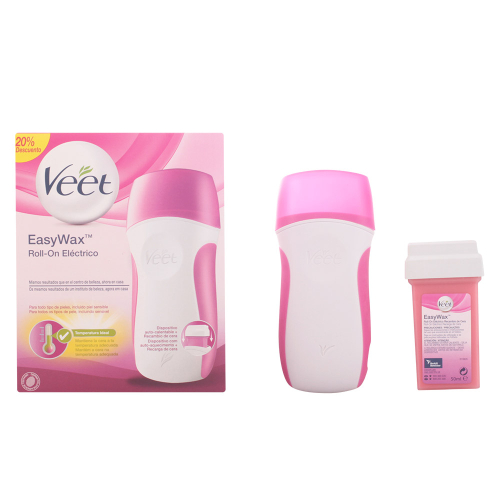 Veet Easy Wax Roll-On Eléctrico + Cera Depilatório Pack